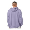 thumbnail image 3 of Bella Canvas Mens Sponge Fleece Drop Shoulder Hoodie, XL, Dark Lavender, 3 of 5