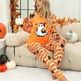 thumbnail image 5 of Pajamas For Women Set Halloween Cozy 2 Piece Outfit Soft Comfortable Sleepwear Loungewear Nightwear Nightclothes Homewear, 5 of 7