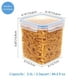 thumbnail image 2 of Contenedores de almacenamiento de alimentos Vtopmart 2.5 L (84.5 oz) 4 piezas azules, 2 of 7
