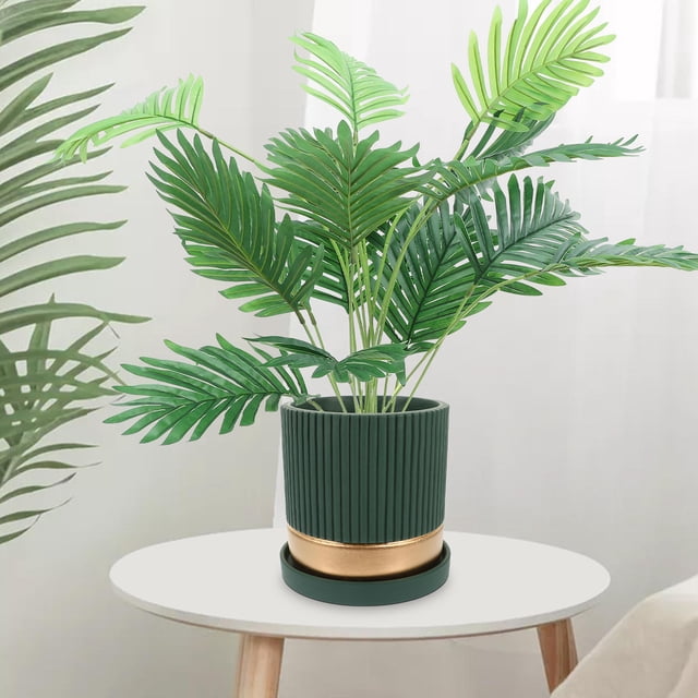 unbranded Planta Artificial De Hojas Realistas Para De Hogar Oficina Y Eventos