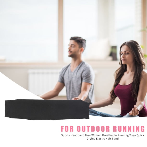 Diadema deportiva para correr al aire libre Unisex transpirable Fitness banda elástica para el sudor Tmvgtek Para estrenar