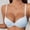 Blue, variant on Balconette Bras for Women Fashion Women's Solid Color Backless Seamless Push-Up Beautiful Back Underwear Everyday Bras, Sizes M