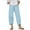 Sky Blue, variant on KDFJPTH Womens Pants Casual Petite Casual High Waist Pants Cotton For dress up Daily Woman