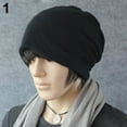 thumbnail image 4 of Mode Hiver Chaud Crochet Foulard Tricotée Hip-Hop Bonnet, 4 of 7