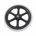 thumbnail image 2 of Rueda Trasera Para Silla De Ruedas, Espuma De PU Sólida, Rueda Duradera Para Silla De Ruedas, Patrón Cóncavo Convexo Para Vehículos De Transporte Pesado, 2 of 7