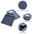 thumbnail image 3 of Grand RV Jack Pads avec Poignée Intégrée Empêcher les Jacks de Couler 11,8 Pouces x 11,8 Pouces Jack Camper Pads Gris (Pack de Deux), 3 of 5