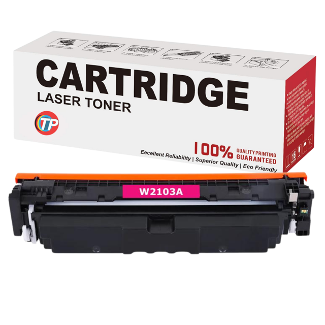 Cartouche de Toner Laser Compatible HP 210A, W2103A Magenta 1800 Pages
