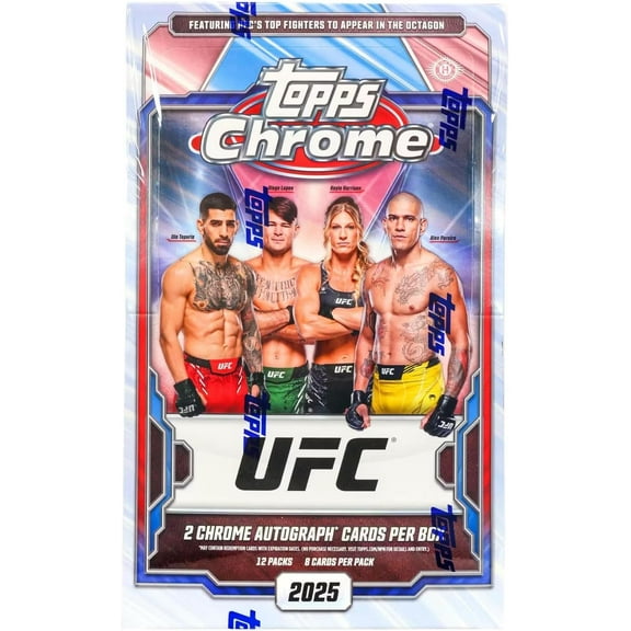 2025 Topps Chrome UFC Hobby Box