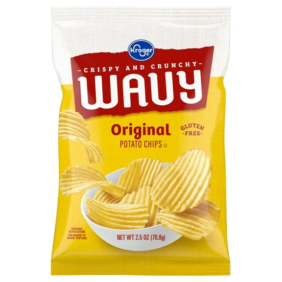 KR Wavy Original Potato Chips - 2.5 oz