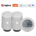 thumbnail image 1 of Válvulas termostáticas de radiador Tuya Zigbee Control de aplicación de teléfono móvil inalámbrico i Irfora Termostato, 1 of 7