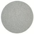 thumbnail image 1 of Safavieh Courtyard Collection CY8022-36812 Grey and Navy Indoor,  Outdoor Round Area Rug (6'7" Diameter), 1 of 4