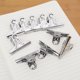thumbnail image 1 of unbranded 10Ud Clips Para Bolsas En Acero Inoxidable Abrir Fácil Y Sellar Alimentos, 1 of 6
