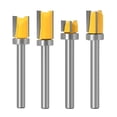 thumbnail image 4 of 1 Pcs 6mm Shank Router Bit Wood Carving Template Trim Straight End Milling Cutter, 4 of 6