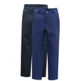thumbnail image 1 of Pantalones Rectos Azul Oscuro Pantalones de Vestir Mujer Entallados Entallados Pantalones Tipo Lápiz Pantalones Largos Pantalones de Tubo Primavera/otoño OL Pantalones de Traje Profesionales, 1 of 10
