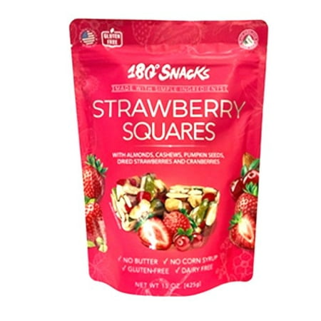 180° Snacks Strawberry Squares Gluten-Free 1.5 oz