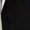 Black, variant on Black Plus Size Contrast Trim Deep V-Neck Sleeveless Casual Fit & Flare Dress