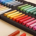 thumbnail image 5 of US 12 Colors Non Toxic Artist Pastels Soft Chalk Long Square Dry Pastels Set, 5 of 5