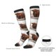 thumbnail image 4 of Fotbe Yak Calcetas Divertidas Estampadas para Hombre y Mujer, Calcetas de Algodón hasta la Rodilla para Caminar, Correr, Enfermería y Embarazo, 4 of 6