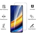 thumbnail image 2 of Protectores de pantalla de vidrio templado para Xiaomi, modelos Poco X3 Pro, NFC, F3, M3, M4, 11T, 10T Pro, Redmi Note 11, 10, 9, 8 Pro, 9s, 10s, 9T, 8T, 9A, 9C, 2 of 3
