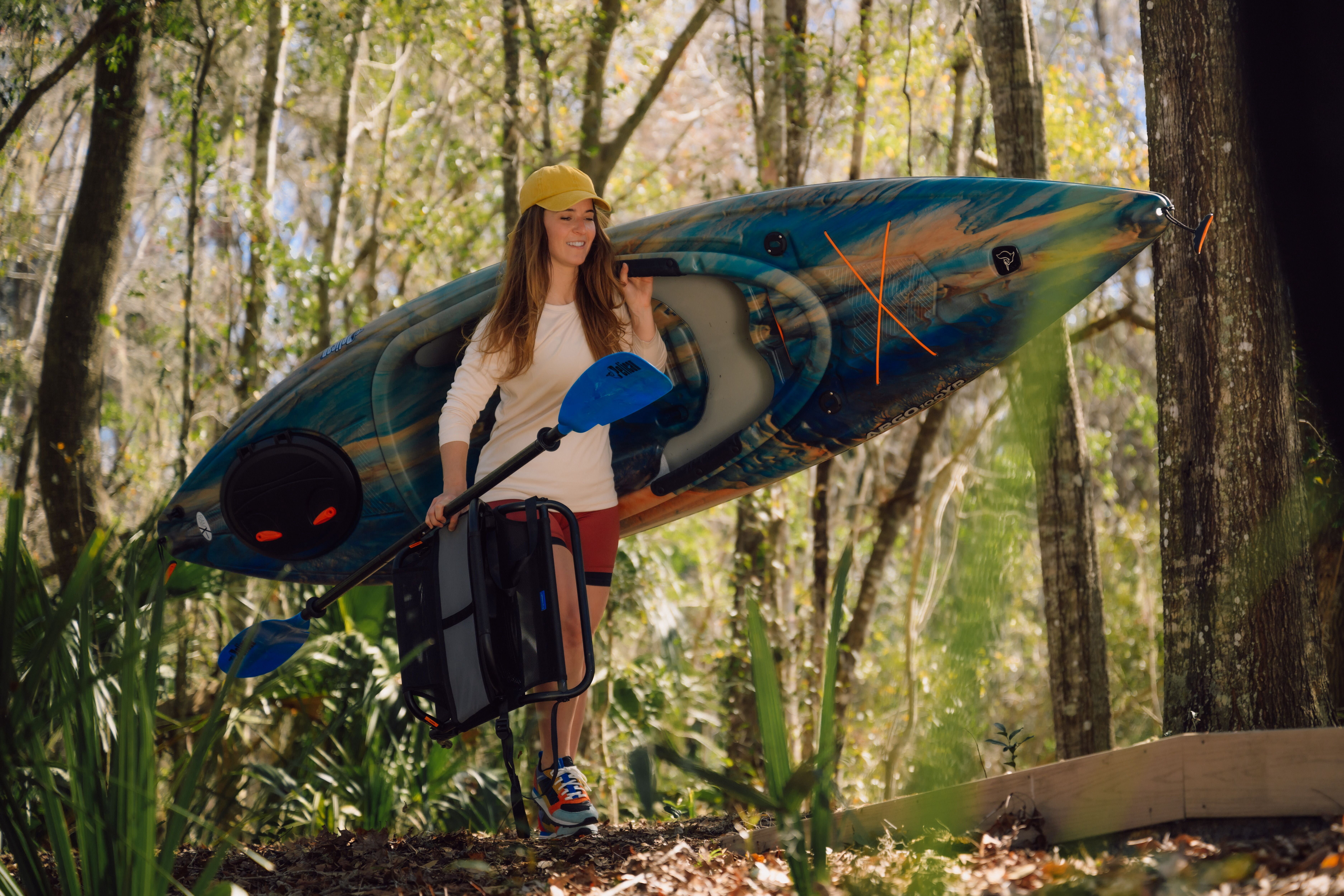 Pelican - Argo 100XR - Recreational Sit-In Kayak - 10 ft - Cosmos