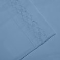 thumbnail image 2 of Hotel Luxurious, 1800 Series Super Soft Embroidery 3 PC Sheet Set (Twin Blue), 2 of 4