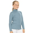thumbnail image 2 of Stretch Is Comfort Girl's Oh so Soft Long Sleeve Turtleneck | Poly Spandex|Child Size 2 -16, 2 of 6