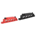 thumbnail image 2 of 1Pair M8 High Current Wiring Stud Black Red Excellent Conductivity Flame Retardant Power Distribution Block Fit for Cars Boats, 2 of 10