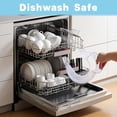 thumbnail image 5 of Pouring Shield for Kitchenaid Mixer Bowl 4.5-5QT, Bowl Cover Splash Guard for KitchenAid Tilt-Head Stand Mixer, Fits Stainless Steel/Glass/Ceramic Bowls and Dishwasher Safe, 5 of 7