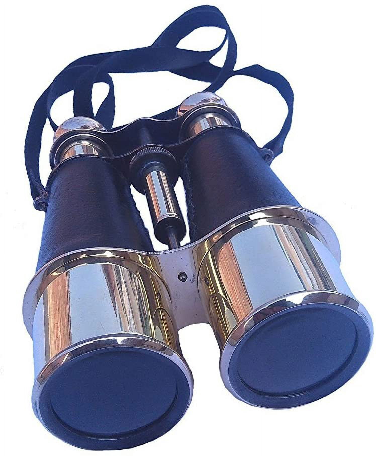 Brass Binoculars 6" inch Nautical Decorative Gift Solid Brass Home Nautical Decor