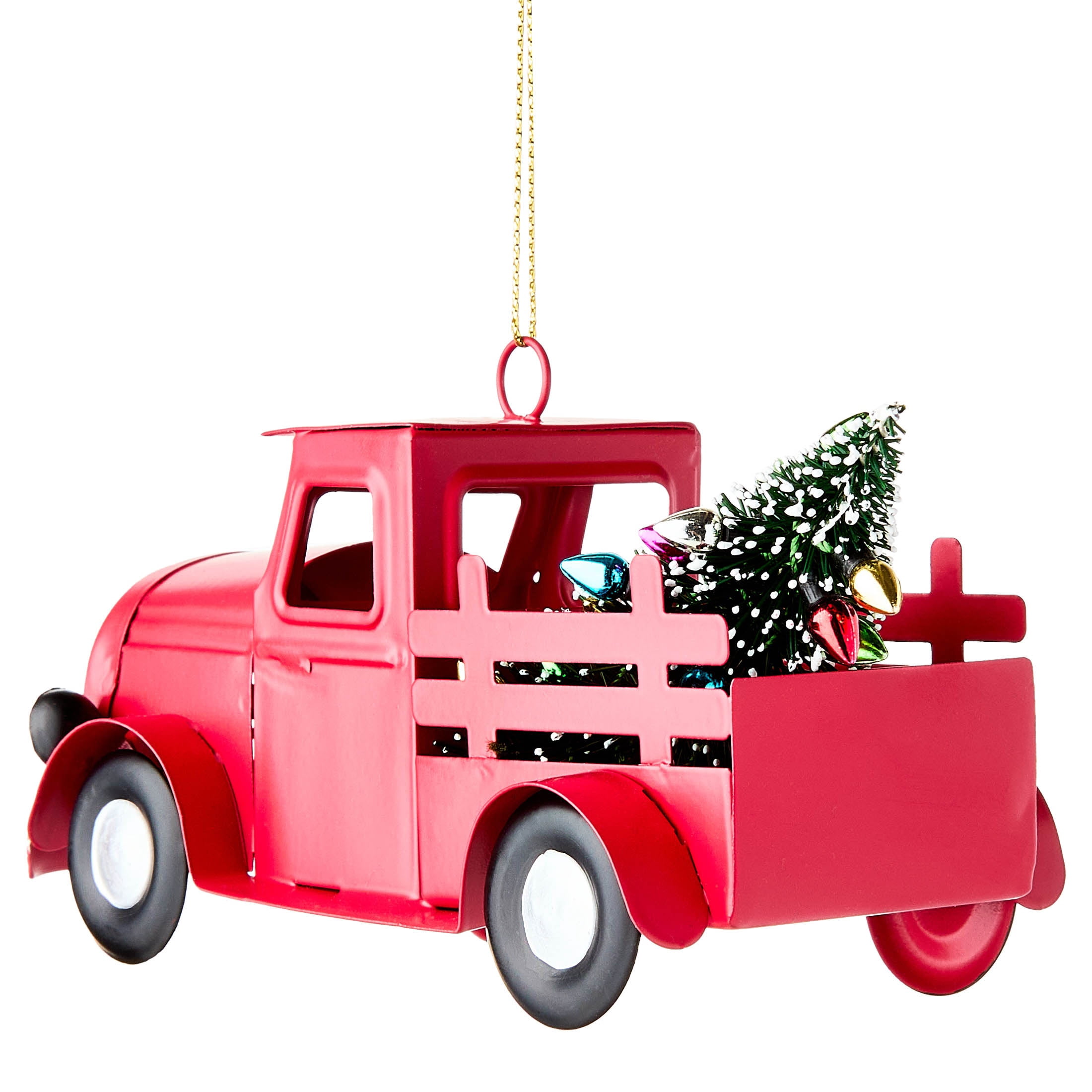 Red Truck Christmas Ornament, 3.5", by Holiday Time