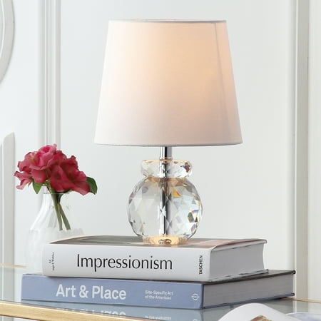 UPC: 0889048115927 | Safavieh Eunice 13 in. H Crystal Globe Table Lamp Clear/White Shade