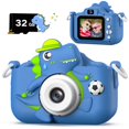 thumbnail image 1 of Cámara infantil Cimizi Dinosaur con funda protectora, tarjeta SD de 32 GB, 1 of 8