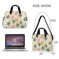 thumbnail image 3 of FORMRS 16" Laptop Sleeve Bag Carrying Case with Handle Travel Shoulder Briefcase, Pastel Pink Stars, 3 of 8