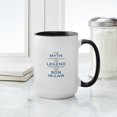 thumbnail image 4 of CafePress - Myth Legend Son In Law Mugs - 15 oz Ceramic Large White Novelty Mug, 4 of 4