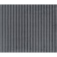 thumbnail image 4 of Rix 45 Inch Ottoman- Attached Seat Cushion in Gray Corduroy Fabric- Wood, 4 of 6