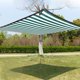 thumbnail image 2 of Tela de sombra solar 73x73 pulgadas - Cubierta verde para pérgola de patio con rellenos reforzados, protección UV y térmica para jardín exterior, jardín y plantas, 2 of 9