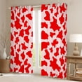 thumbnail image 2 of Homewish Cow Print Girl Boy Black Out Curtains,Farmhouse Animal Curtains Pack of 2 (42x63 Each),Abstract Geometric Bedroom Curtains,Super Cozy Room Decor, 2 of 6