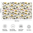 thumbnail image 3 of Cartoon Construction Vehicles Roads Bathroom Rugs Mat,Non Slip Microfiber Bathroom Rug,Rubber Backing,Soft Bathroom Mats for Bathroom Floor,Tub and Shower,17x30in(43x75cm), 3 of 5