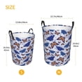 thumbnail image 2 of Lsque Butterflies1 pattern Laundry Hamper Basket, Tall Woven Rope Hamper Basket for Clothes, Lightweight Storage Basket, Collapsible Waterproof-Medium, 2 of 8