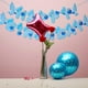 thumbnail image 4 of Yuarrent Letrero de feliz cumpleaños con decoraciones de fiesta reutilizables hechas con papel ecológico y no tóxico Kits de decoración para fiestas Azul, 4 of 6