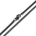 thumbnail image 2 of 2/3/4/5/7mm Fashion 316L Stainless Steel Rolo Link Chain Necklace for Women Men, 2 of 8