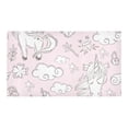 thumbnail image 2 of MKHERT Unicorns Doormat Non-slip Bath Mat Floor Mat 30x18 inch, 2 of 3