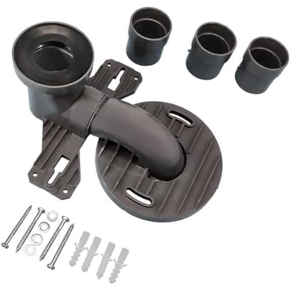 Toilet Offset Flange with Gasket, Screws, and Three 2.91-Inch Extension Pipes, Compatible with TOTO TSU01W.14、TSU01W.14R Bathroom Hardware.$$Tools & Hardware Other