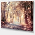thumbnail image 1 of Designart - Automne Or Belle Forêt - Paysage Toile Art Print, 1 of 2
