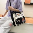thumbnail image 4 of PENGXIANG Kawaii Shoulder Backpack Korean Japanese Students Totes Schoolbag Hit Color, 4 of 6