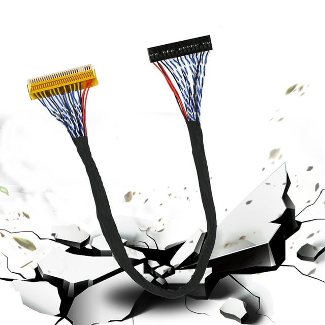 LVDS Cable, 30 Pin LVDS Cable, PC Material Professional For Maintenance