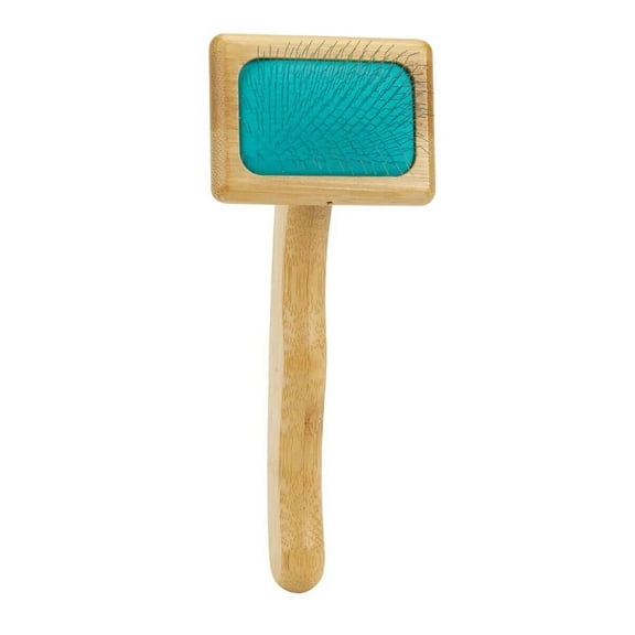 Pro Dog and Cat Slicker Brushes Volumizing Ultra Soft Flexible Bristles Gentle (XSmall)