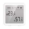thumbnail image 1 of Amdohai Tuya Smart WiFi Temperature Humidity Sensor Indoor Hygrometer Thermometer APP Remote Control with LCD Screen T&H Sensor ℃/℉ Switchable Compatible with Alexa Google Home, 1 of 8