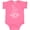 Hot Pink, variant on Inktastic Future Water Polo Player Boys or Girls Baby Bodysuit
