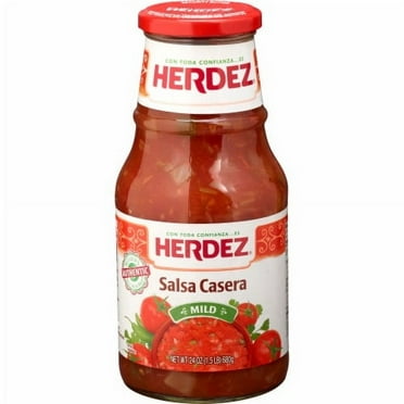 Herdez Mild Salsa Casera 24 oz - Pack of 2